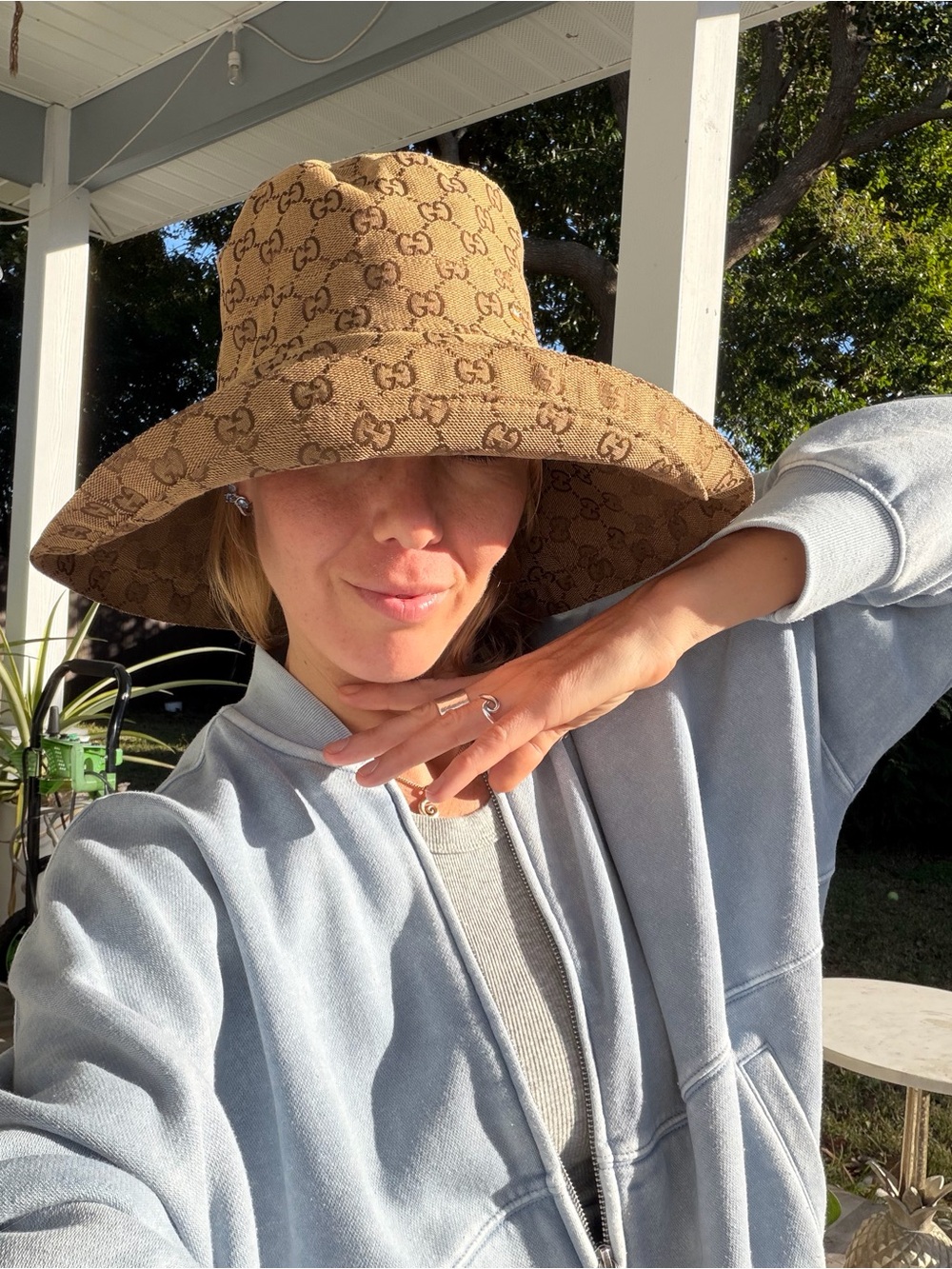 🌺Beautiful Trend Hat
• Beauty Hat Y
Tan Monogram Sun Hat M🤎